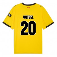 Stroje piłkarskie Girona Axel Witsel #20 Koszulka Wyjazdowej 2025-26 Krótki Rękaw